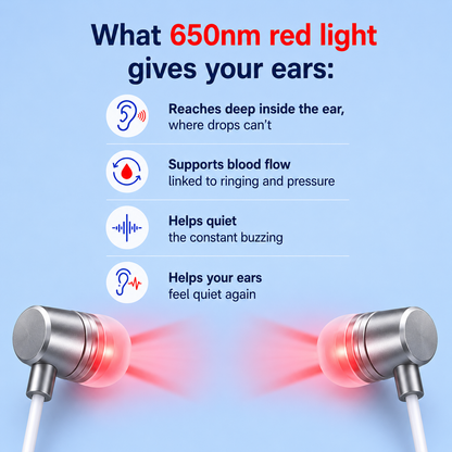 LuminEar Buds — Quiet for Ringing Ears✨